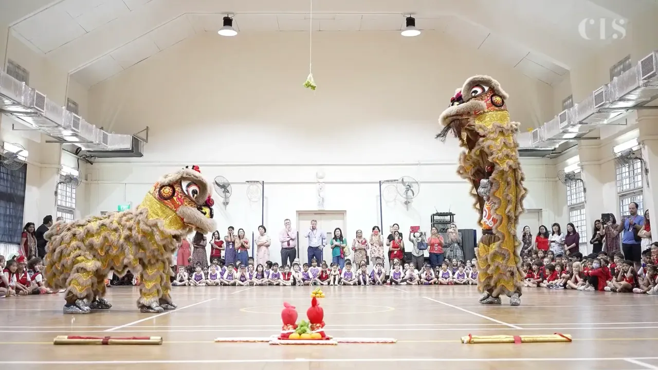 CIS Tanjong Katong Lion Dance 2023 Welcomes the Year of the Rabbit with Joy and Prosperity